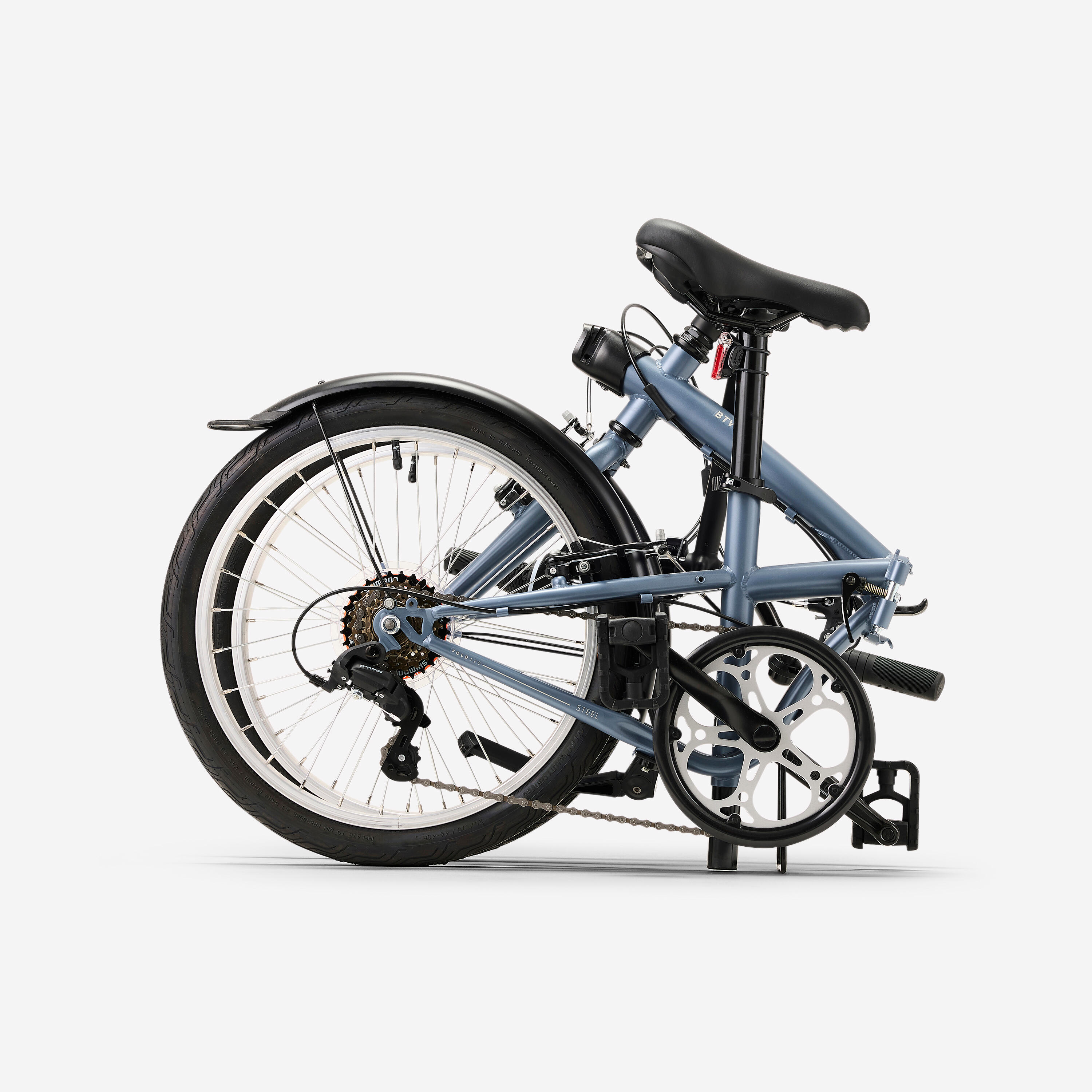 Klappvelo Fold 120 grau 5/7