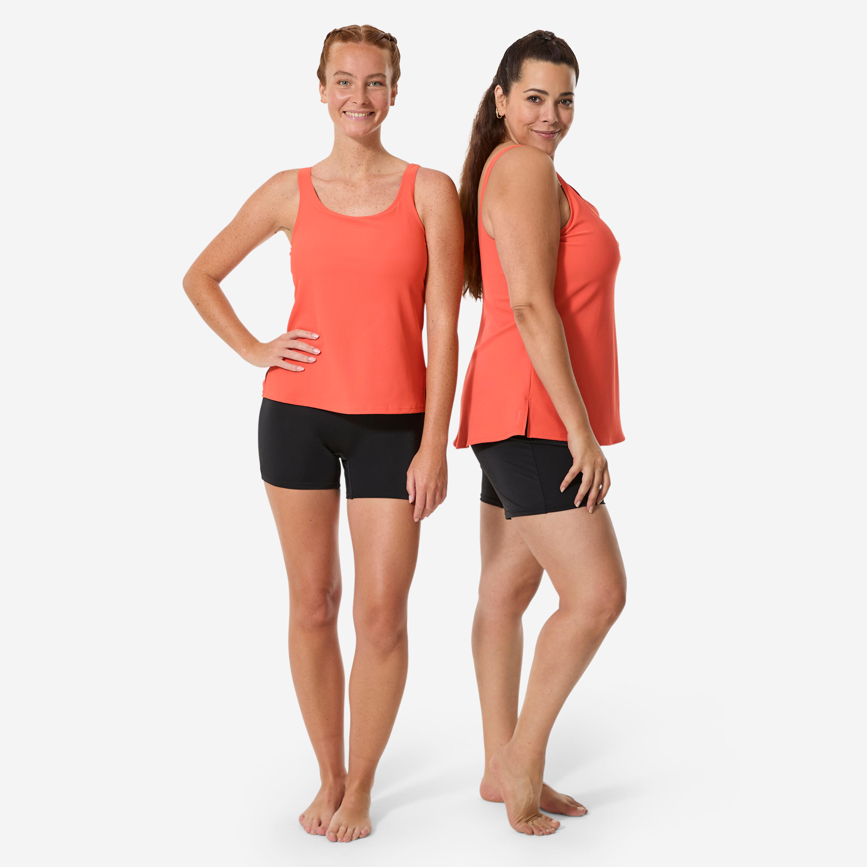Women’s Aquafitness Tankini 1-Piece Swimsuit, Heva