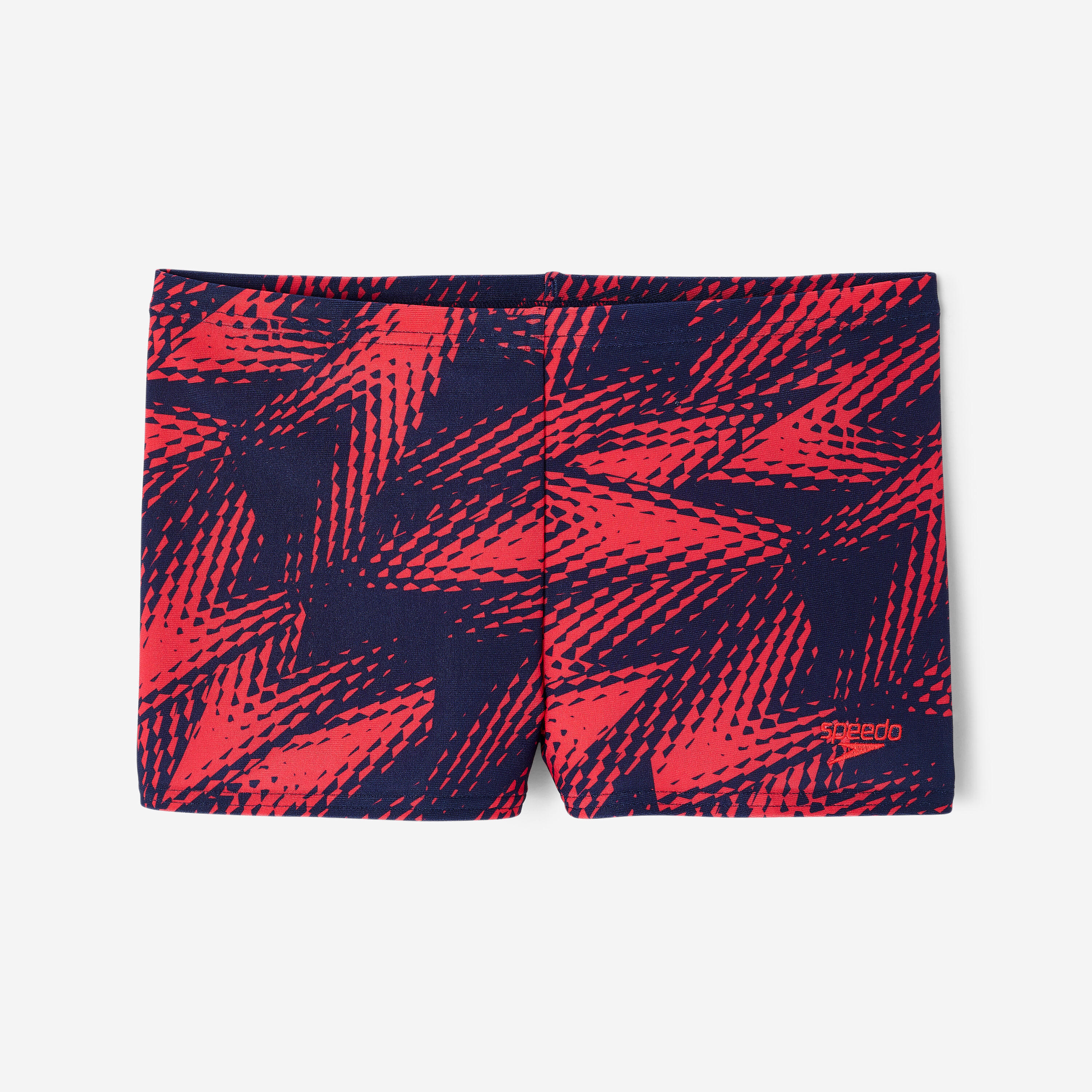 Banyador Bòxers Natació Speedo Back To School Nen Negre-Vermell 7/10
