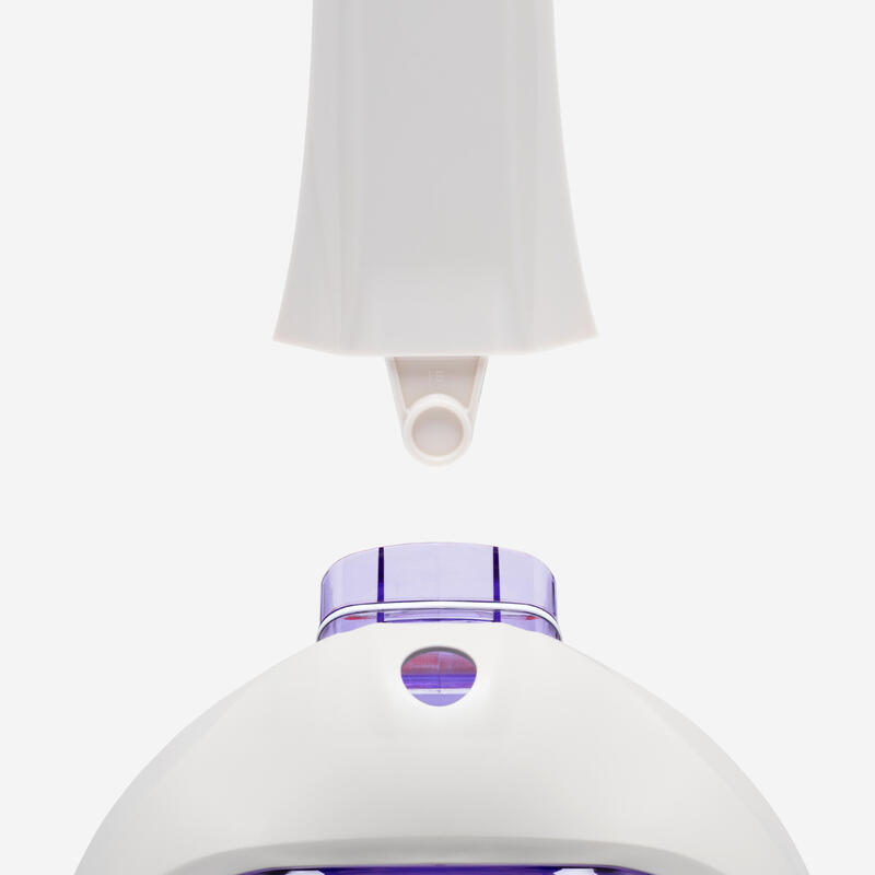 Mască Easybreath de suprafață XS/Copii (6-10 ani) CU HUSĂ MOV Sticlă fumurie
