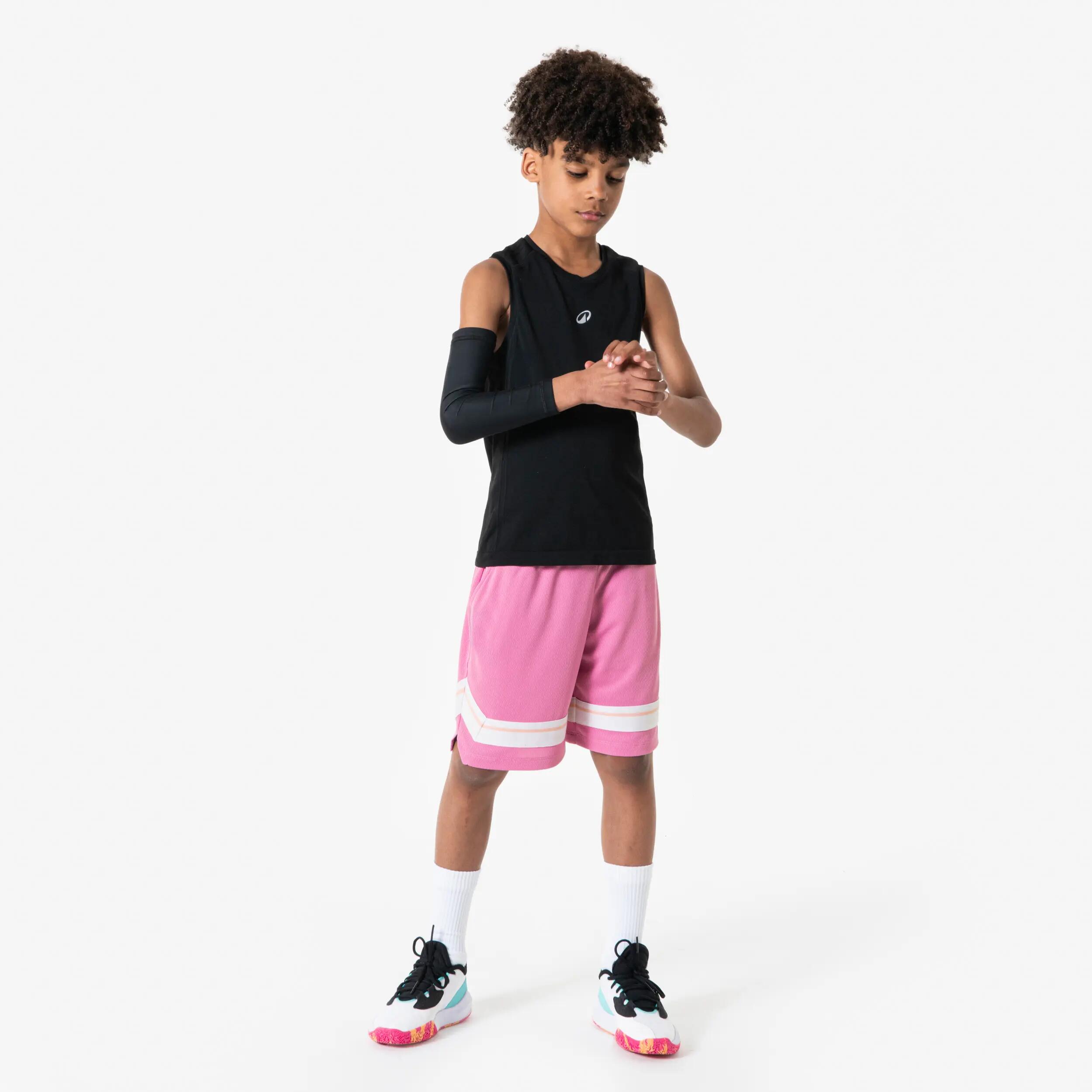 Kids’ Sleeveless Basketball Base Layer Shirt 5/6