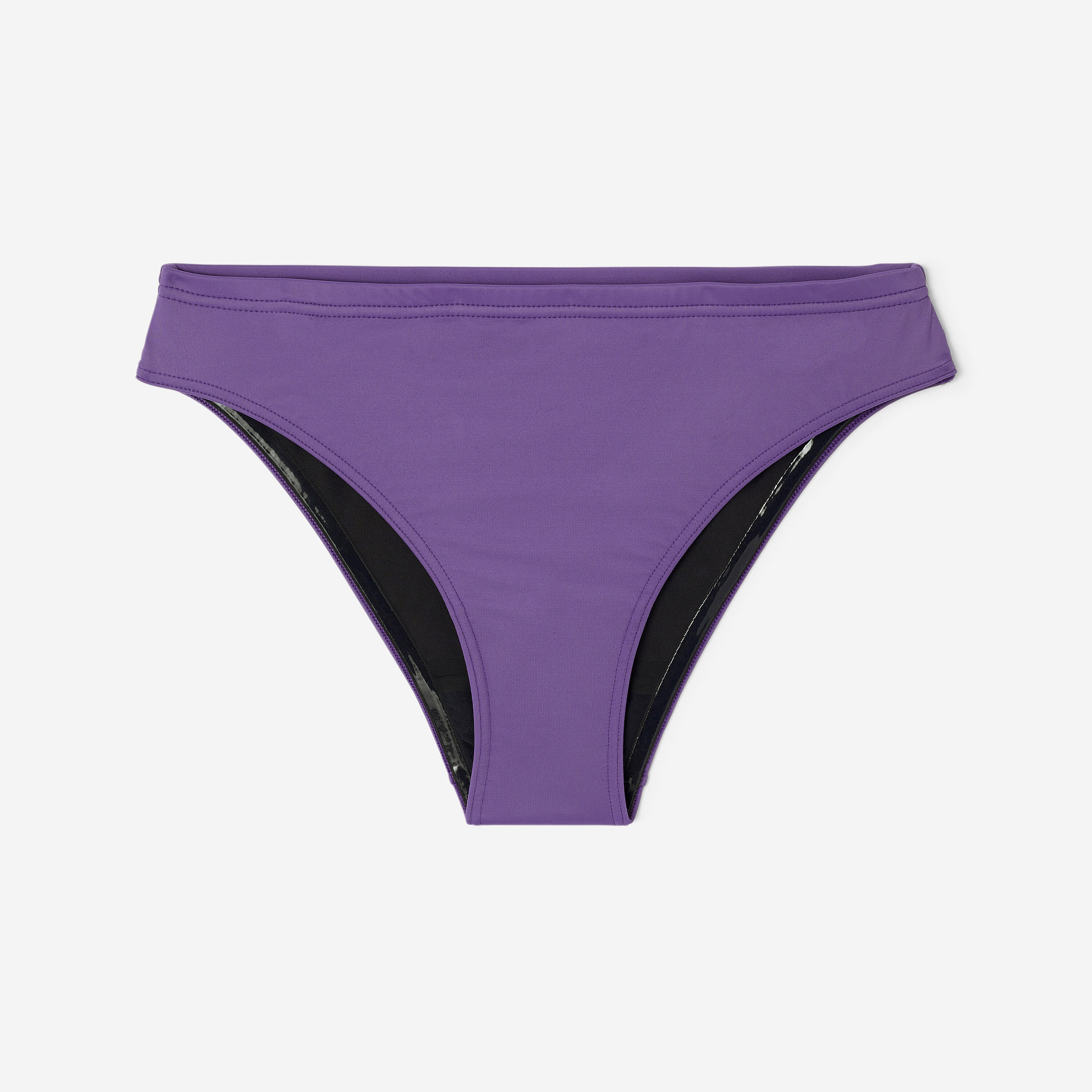 Bas de maillot de bain menstruel étanche ado - Flux moyen - SMOON Heliade mauve 6/13