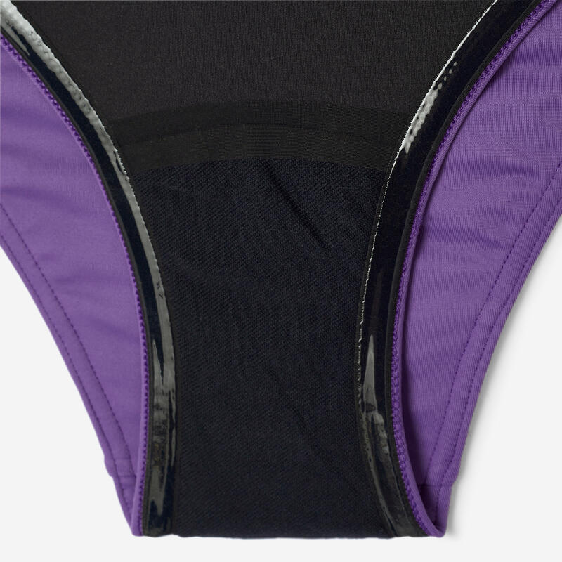 Slip de baie menstrual etanș Flux mediu SMOON Heliade Mov Adolescente