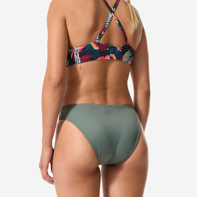 Slip de baie menstrual etanș Kaki - Flux mediu - SMOON Damă