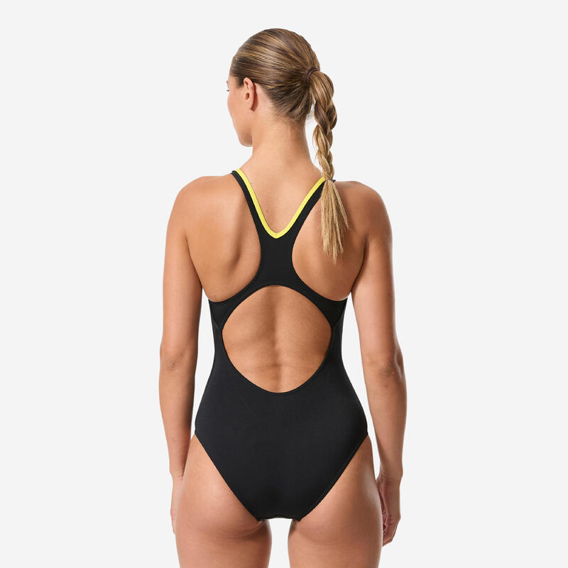 COSTUM DE BAIE ÎNTREG ARENA SWIMPRO GRAPHIC NEGRU-GALBEN