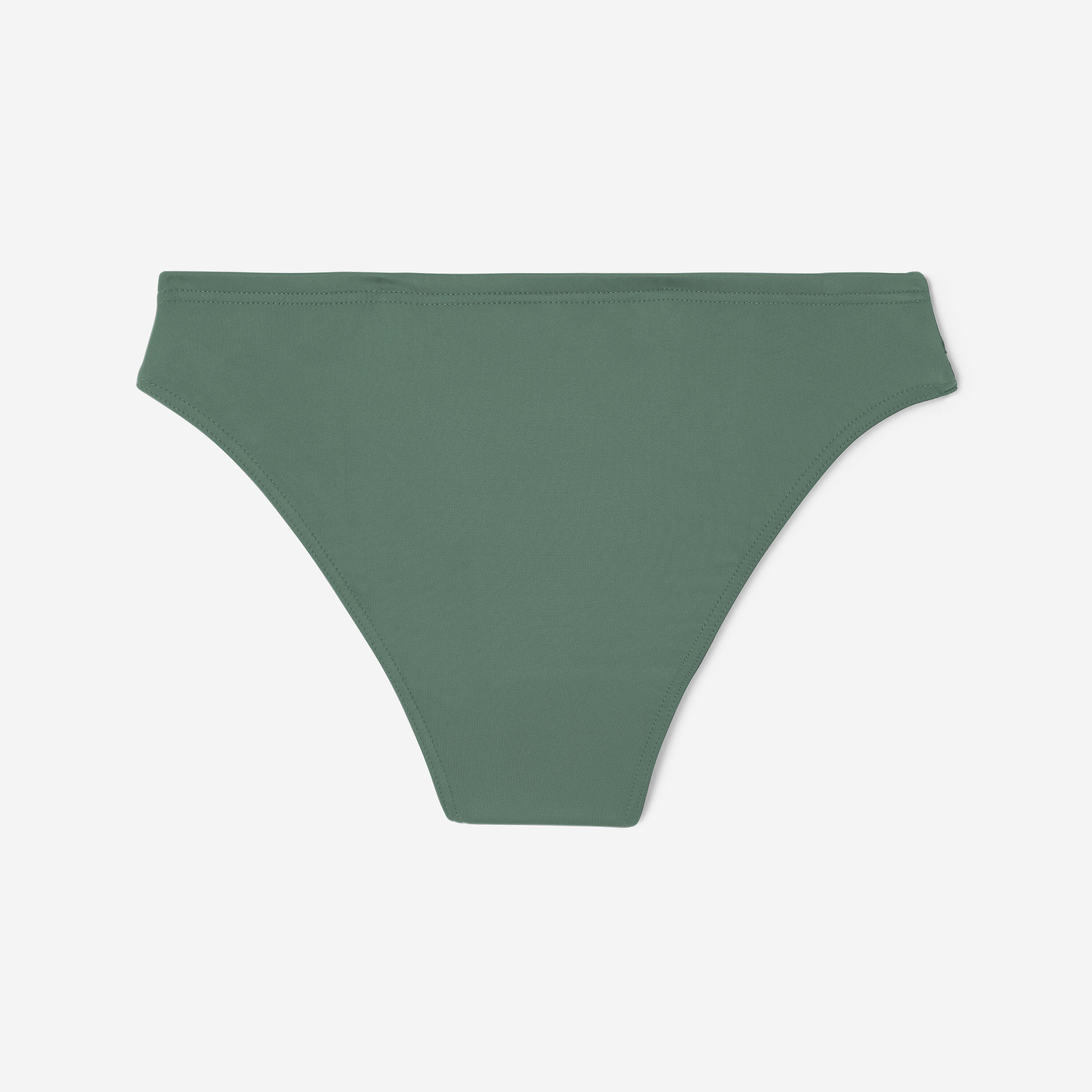Bas de maillot de bain menstruel étanche femme - Kaki - Flux moyen - SMOON 7/12