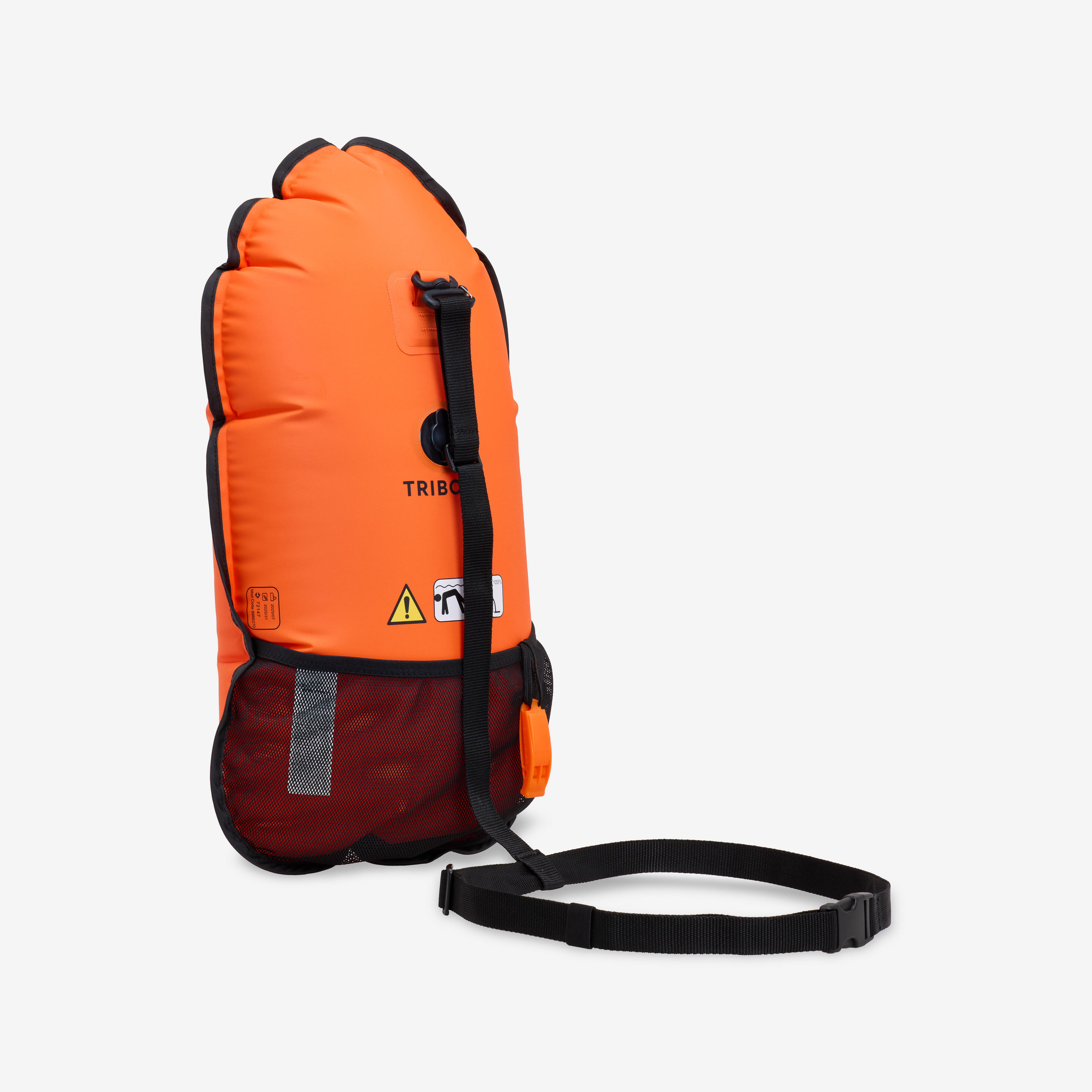 Open Water Swimming Buoy With Outer Net, OWS 100 - DECATHLON