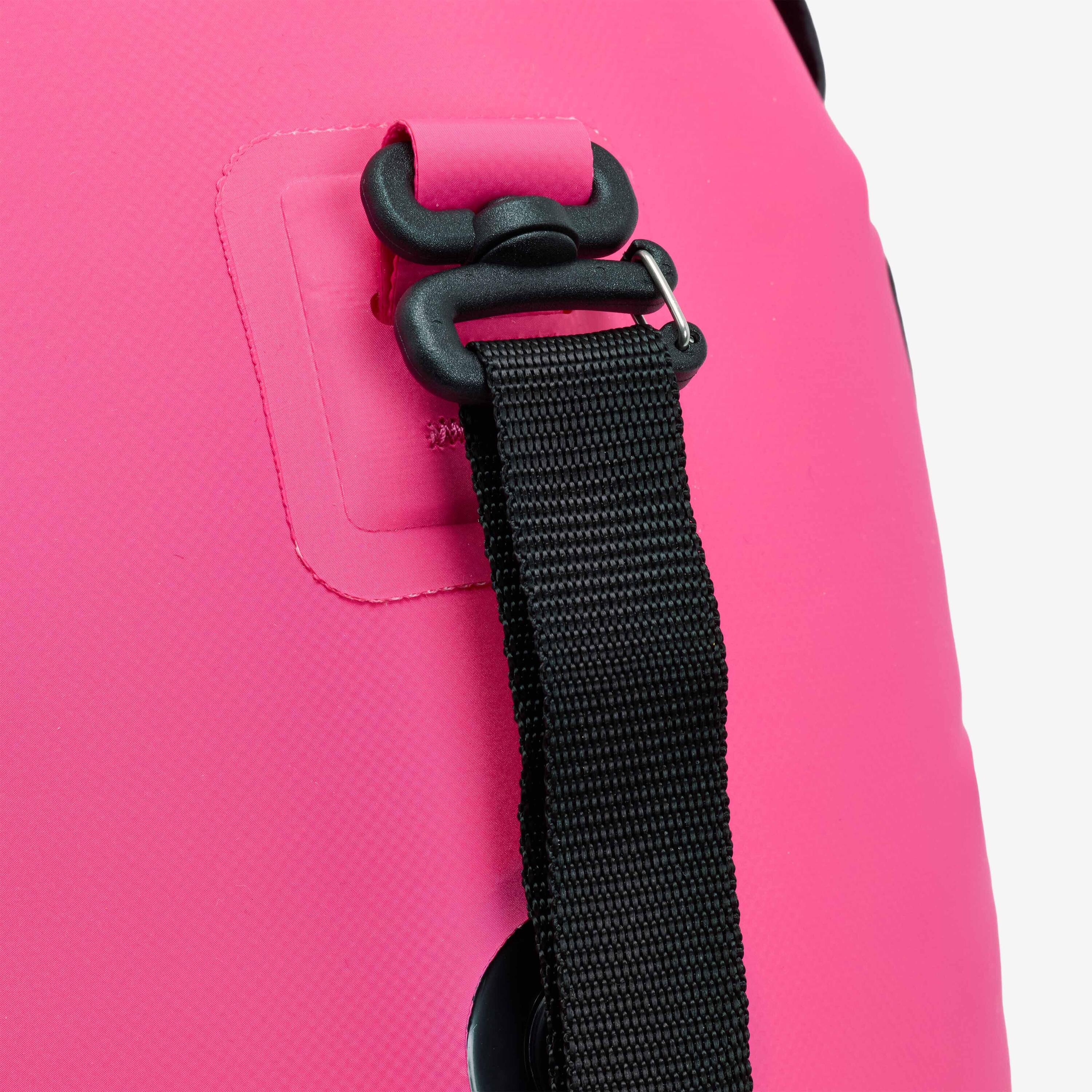 Boei OWS 100 openwaterzwemmen met extern net roze 5/8
