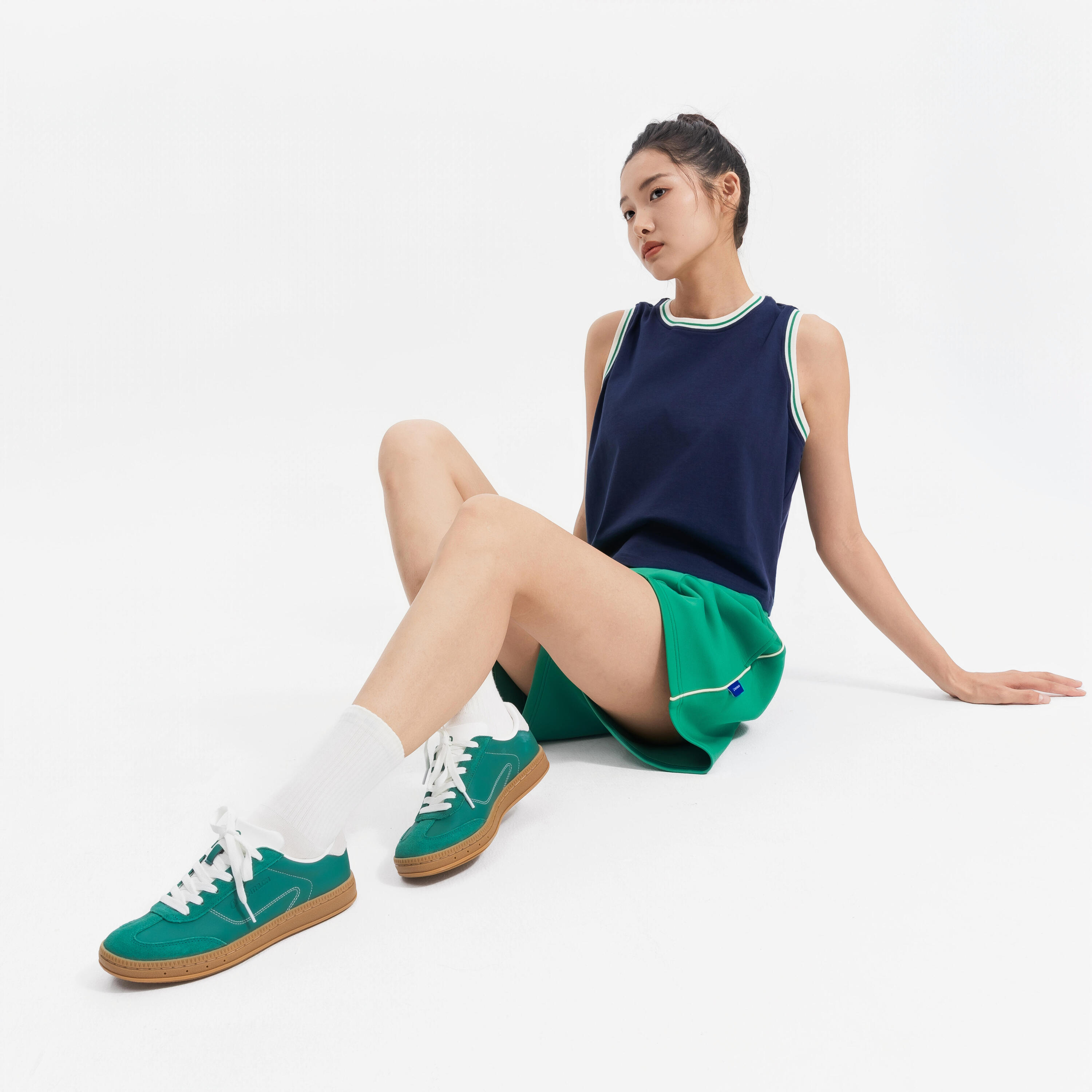 Canotta donna HERITAGE blu 6/7