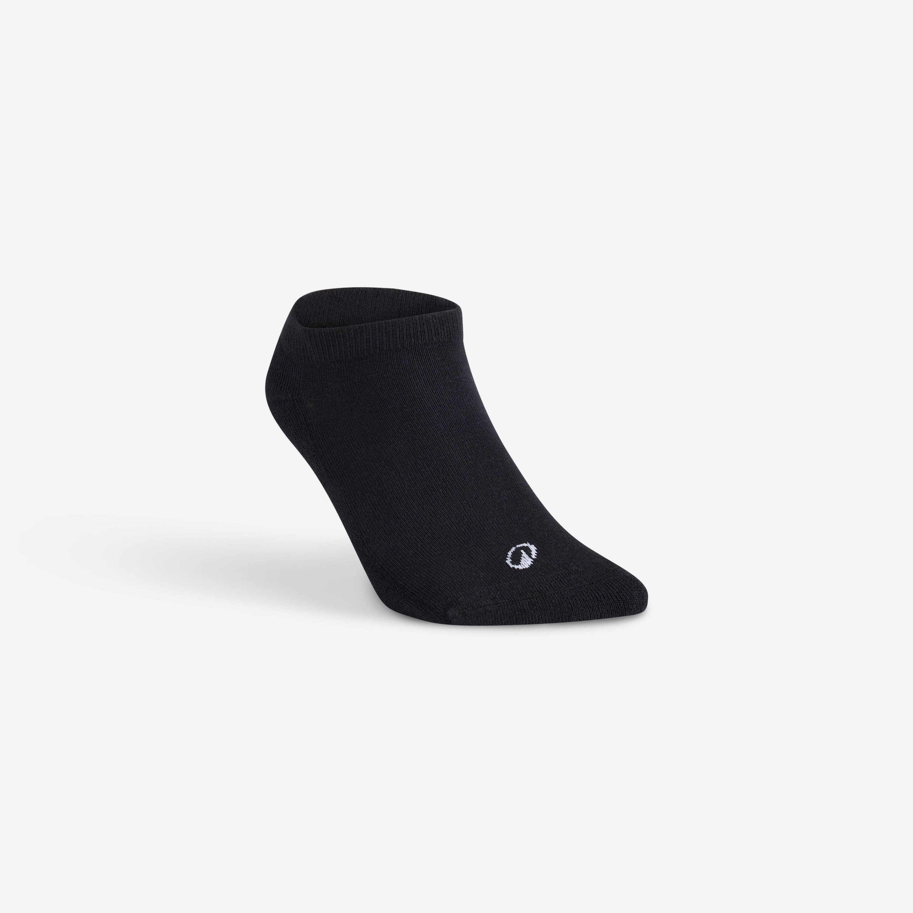 Pack of 3 Tennis Socks, 100% Cotton RS100 - Black -  2