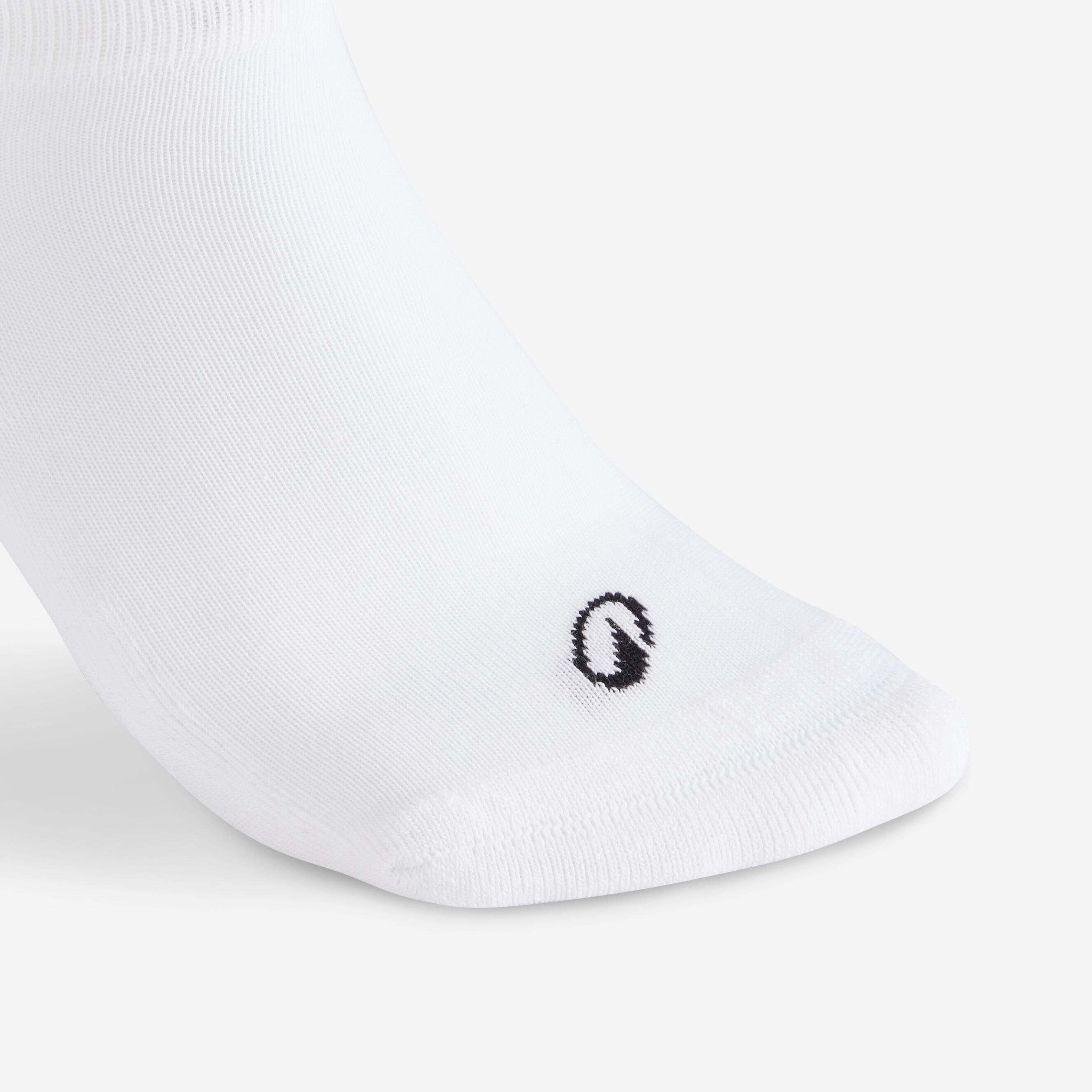 Calcetines cortos de tenis rs 100 blancos lote de 3 3/5