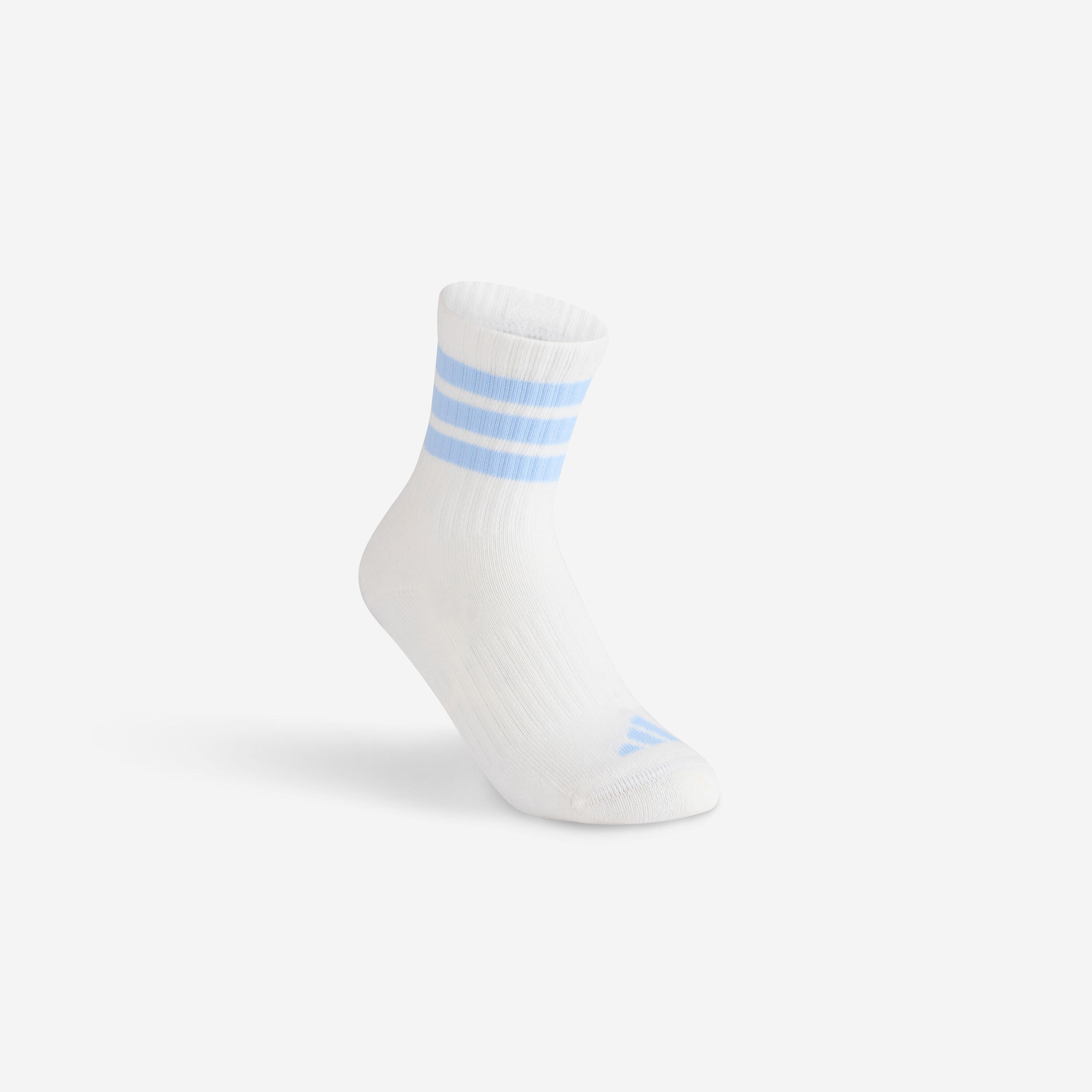 Calze lunghe bambino ADIDAS blu-bianco x3 2/5