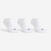 Chaussettes de tennis basses rs 100 blanches lot de 3