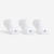 Chaussettes de tennis basses rs 100 blanches lot de 3