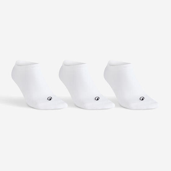 Chaussettes de tennis basses rs 100 blanches lot de 3
