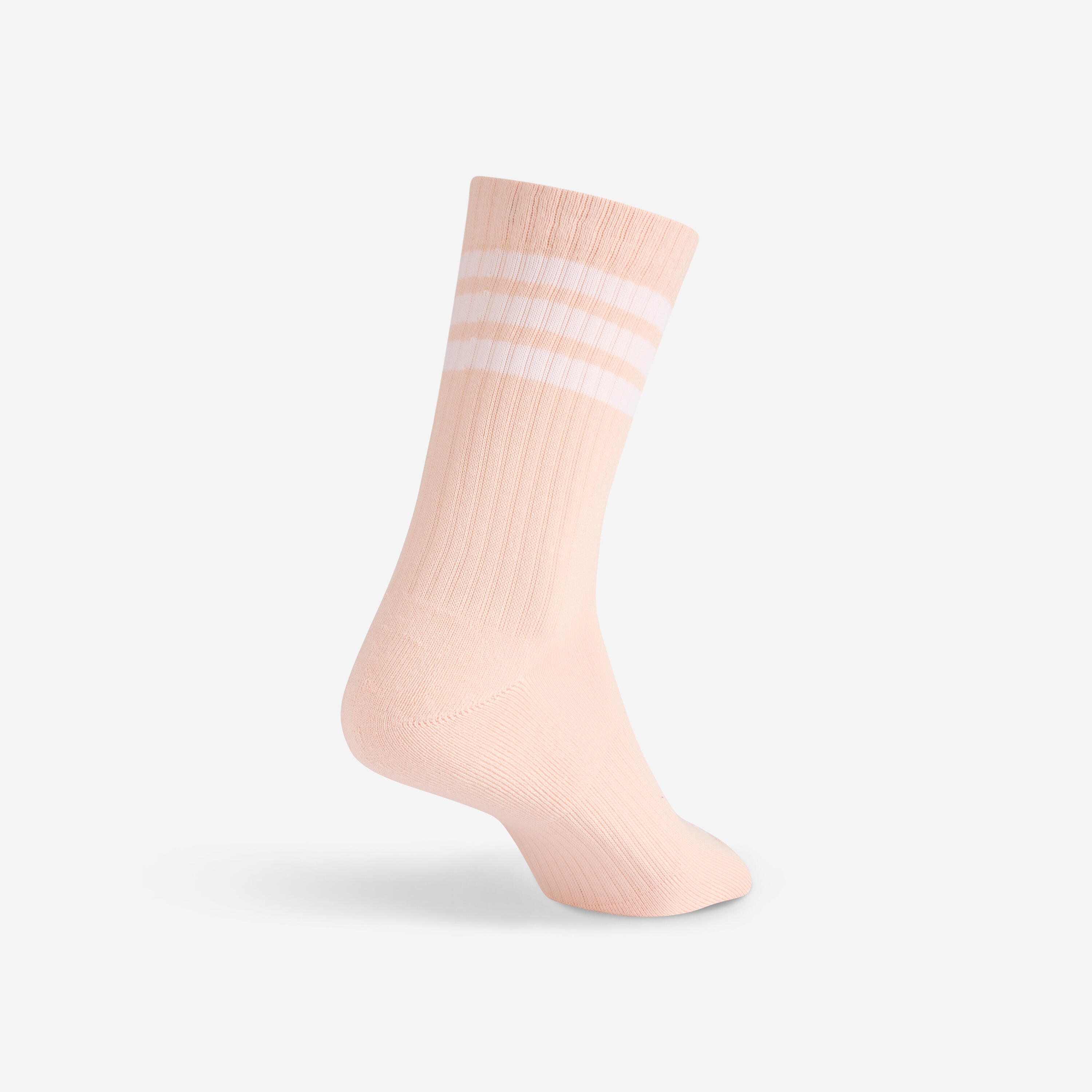 Adidas Sportsocken High 3er-Pack rosa weiss und grün 4/5