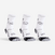 CHAUSSETTES DE SPORT HAUTES  RS 900 BLANC LOT DE 3