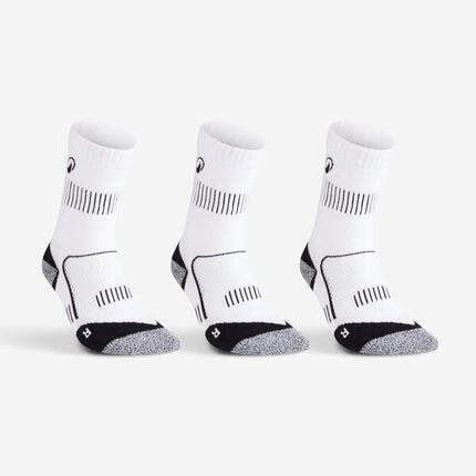 CHAUSSETTES DE SPORT HAUTES RS 900 BLANC LOT DE 3