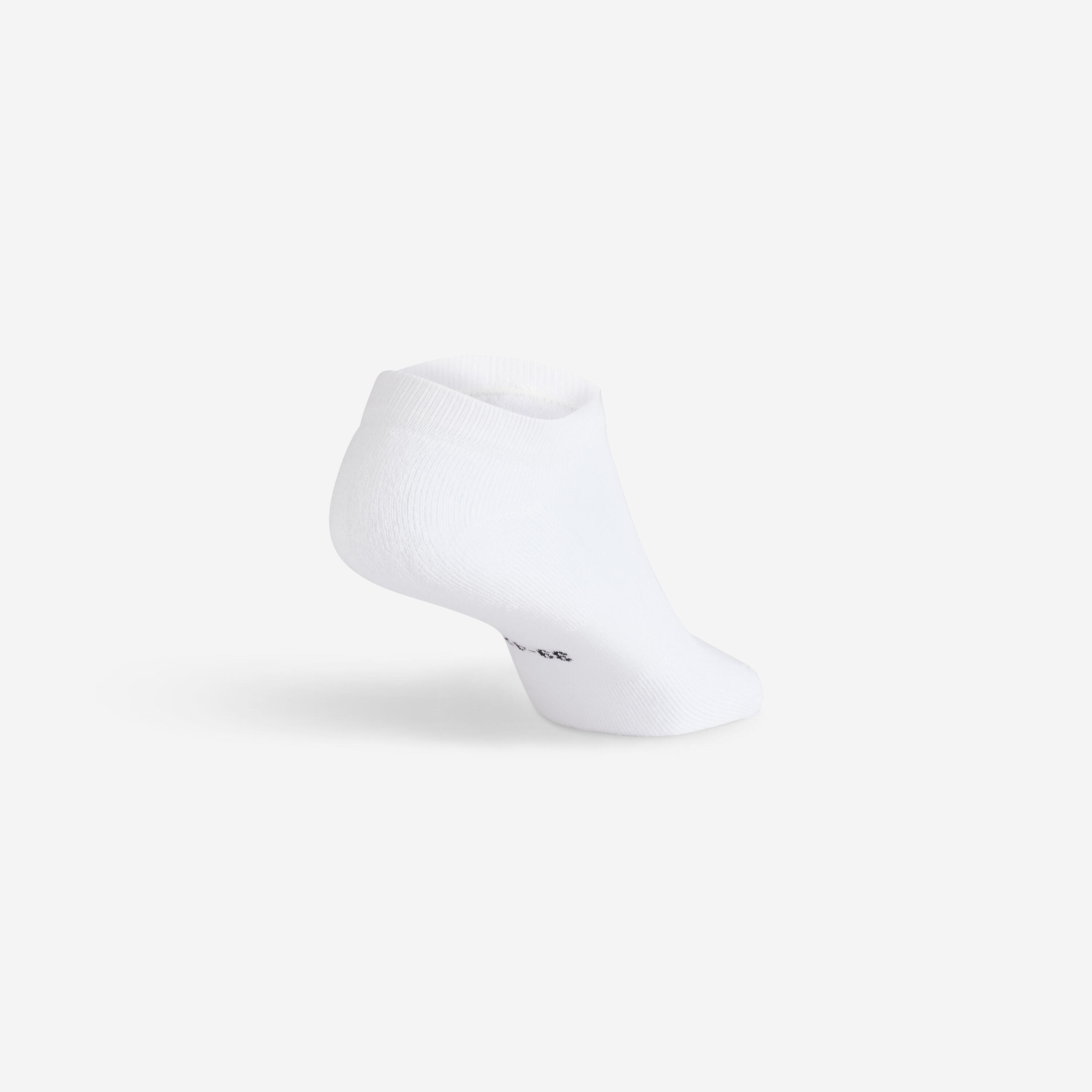 Calcetines cortos de tenis rs 100 blancos lote de 3 4/5