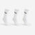 CHAUSSETTES DE SPORT HAUTES ADIDAS BLANC LOT DE 3
