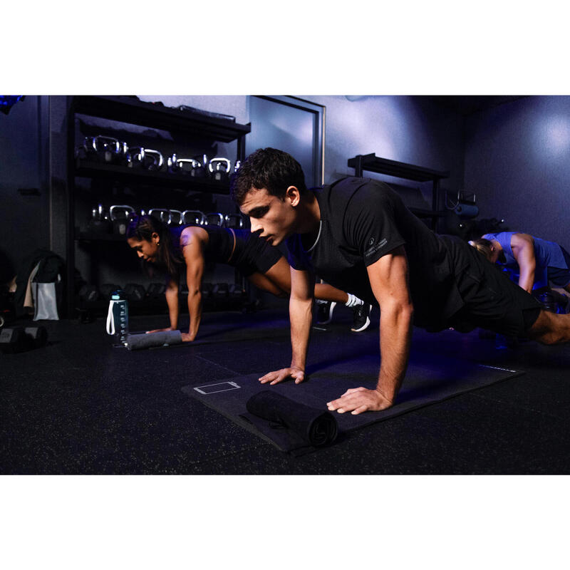 Erkek Cross Training Şortu - Siyah/Sarı - Celliant