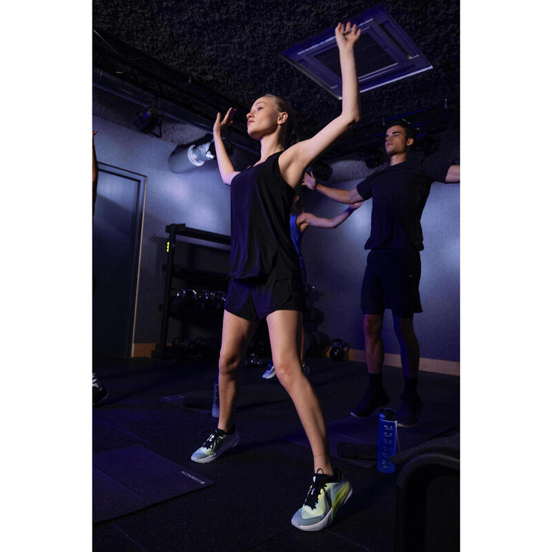 Maiou sport lejer și respirant Negru Damă