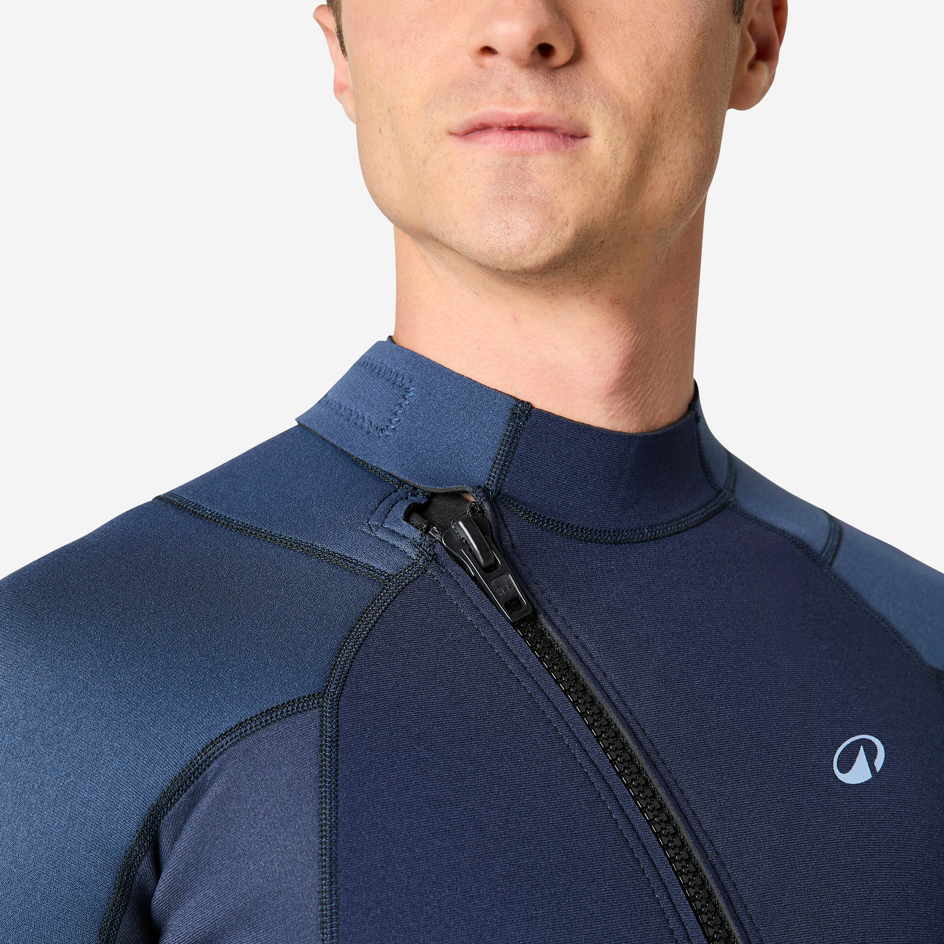 Krótka pianka do snorkelingu męska Decathlon Essential Ocena kauczuk 2 mm 5/9