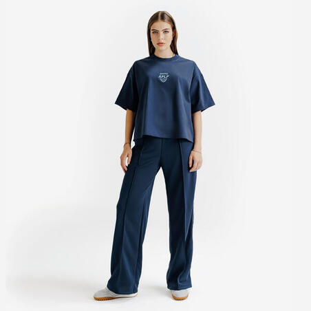 Топ вкорочений жіночий Heritage темно-синій