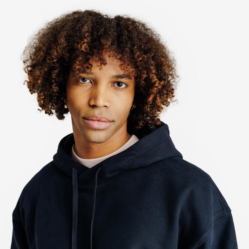 Erkek Oversize Sweatshirt - Siyah - Elementals