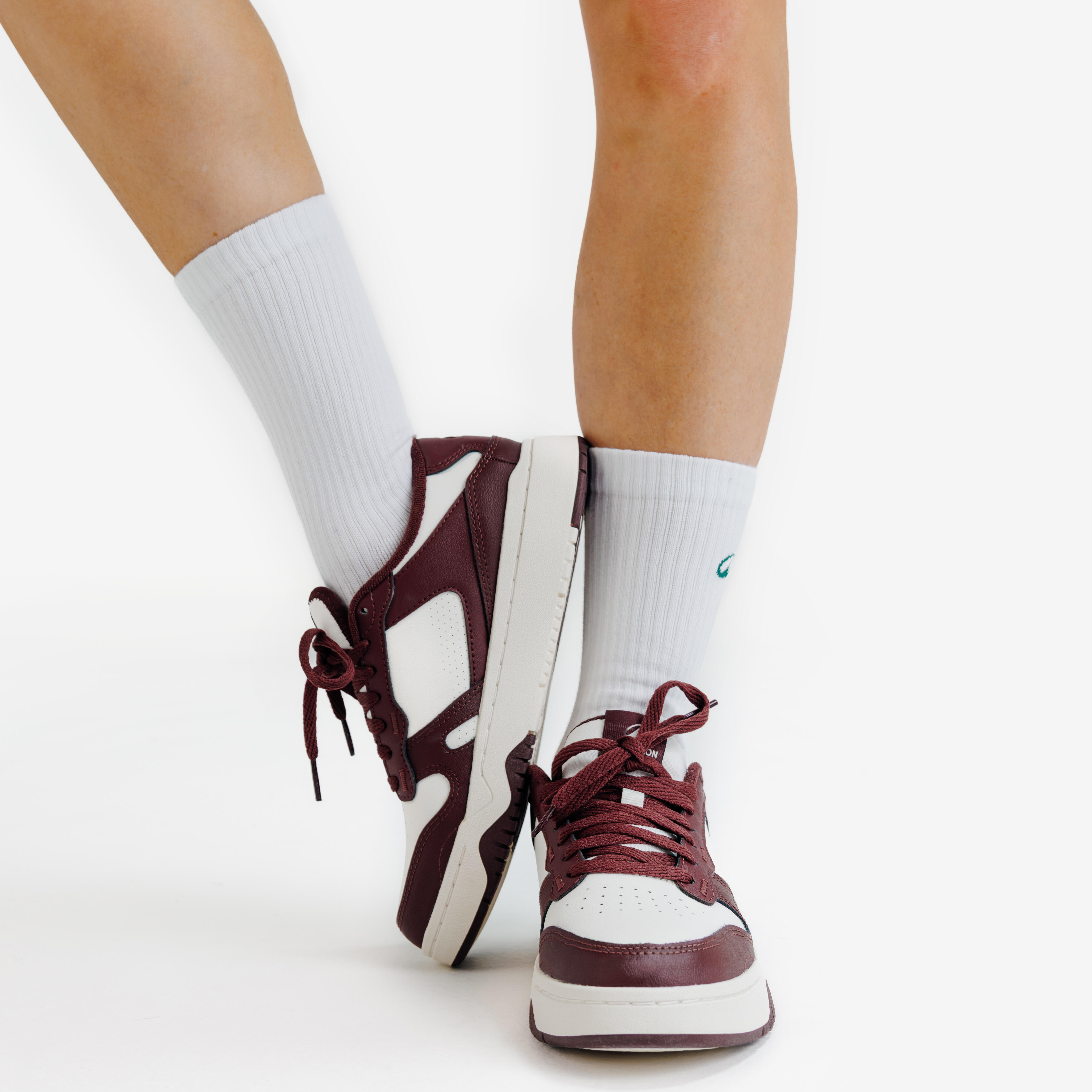 Chaussures de marche en cuir femme, CJ80 - DECATHLON