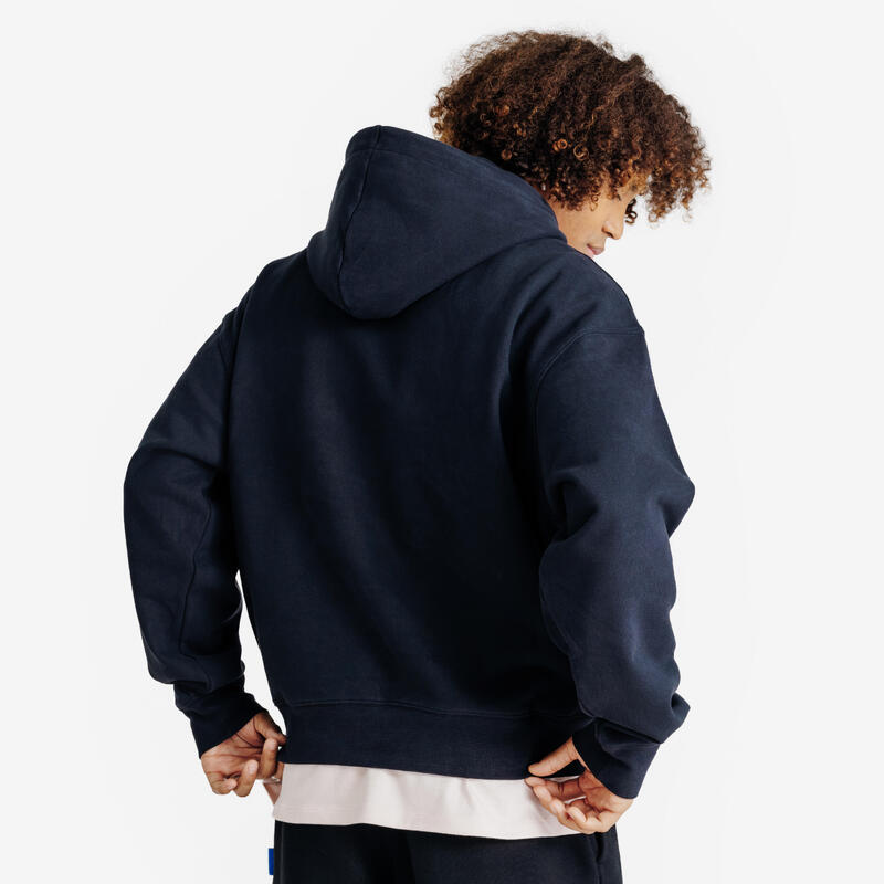 Erkek Oversize Sweatshirt - Siyah - Elementals