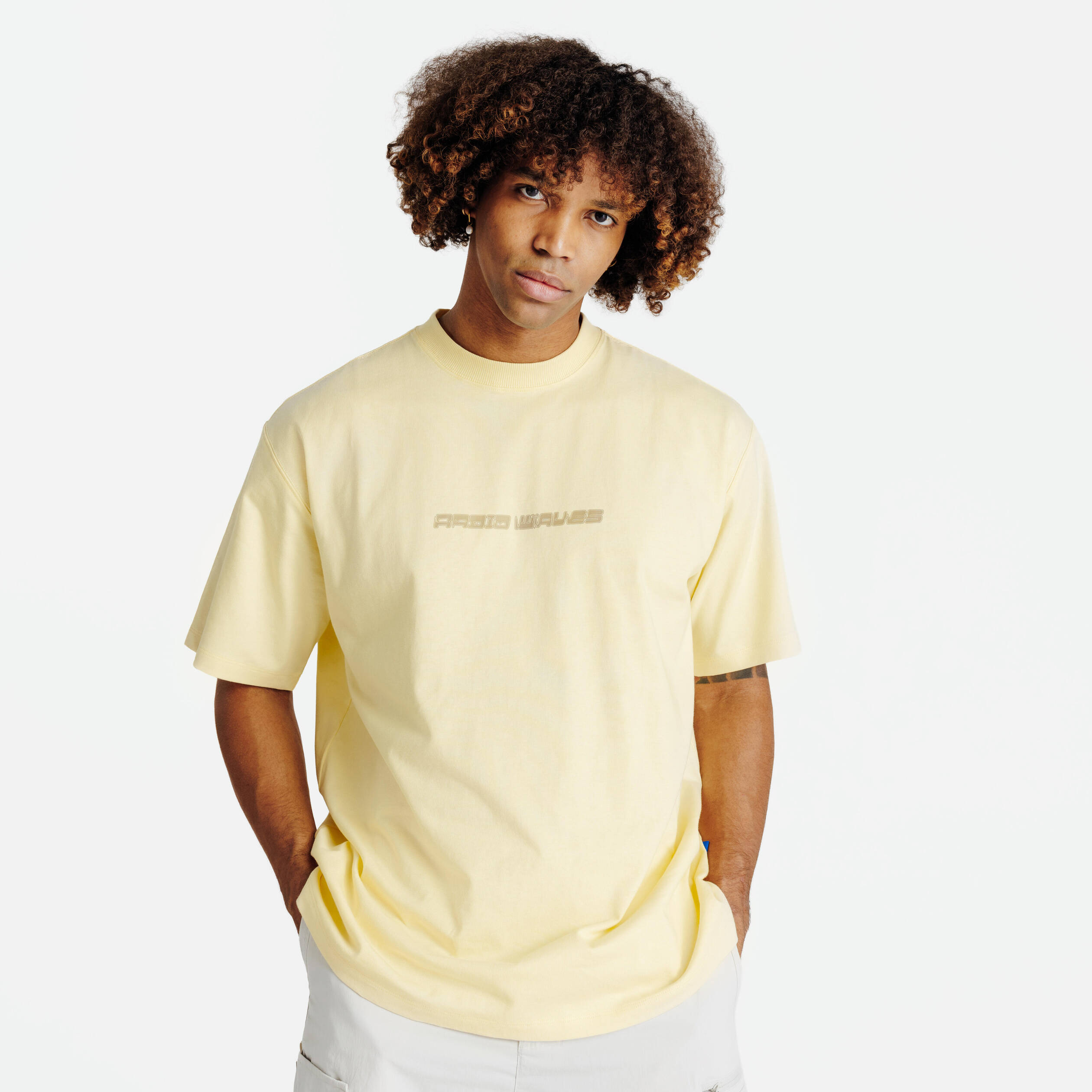 Unisex graphic T-shirt, Lifetech - Yellow