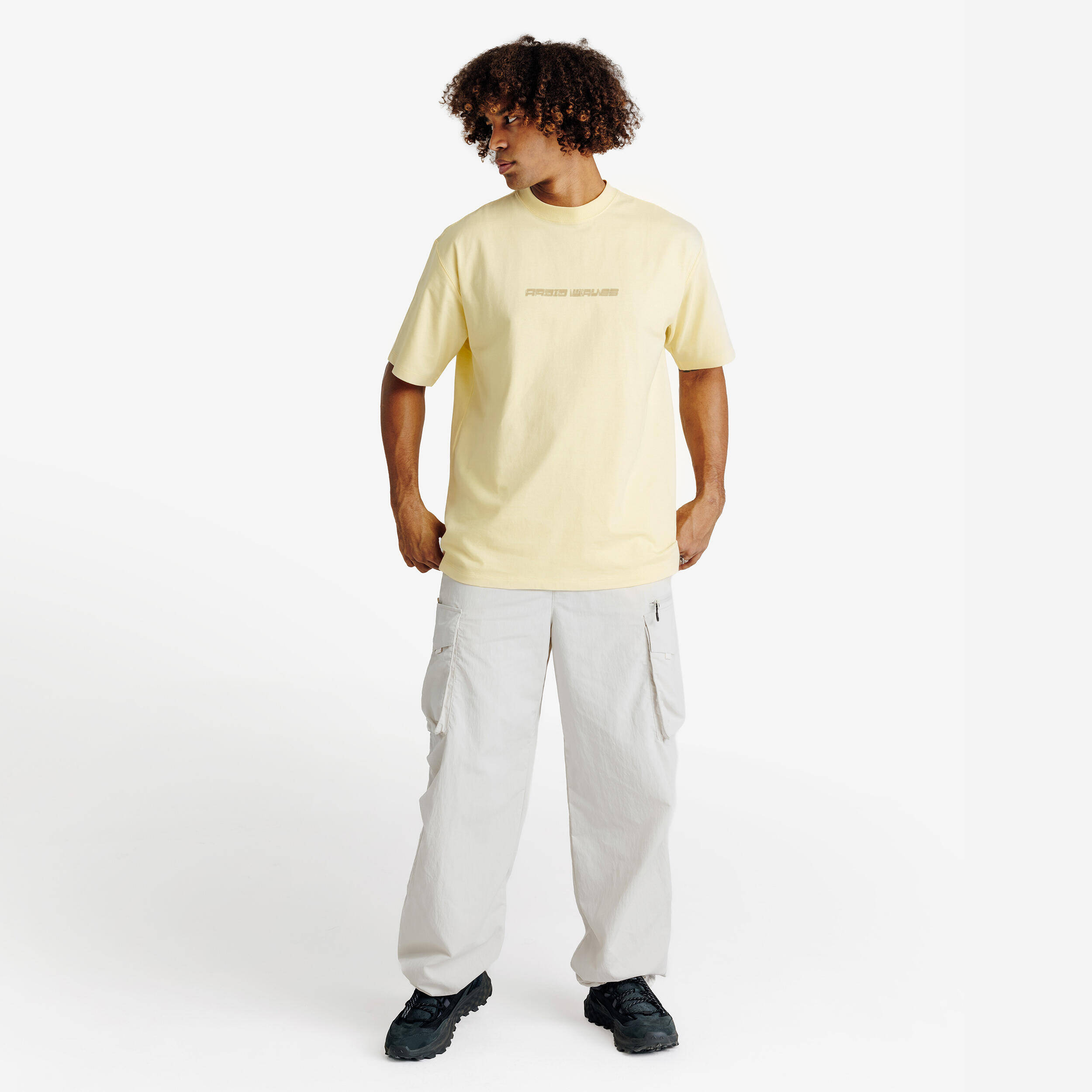 Unisex graphic T-shirt, Lifetech - Yellow -  2