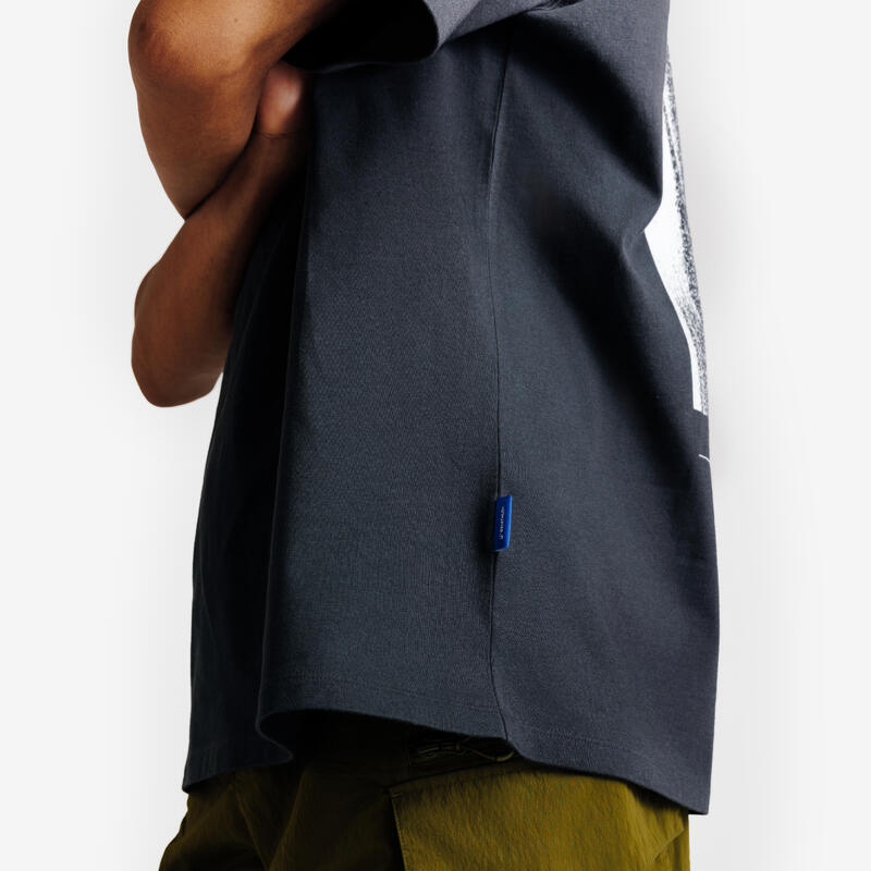 Tricou grafică Lifetech Gri Adulți