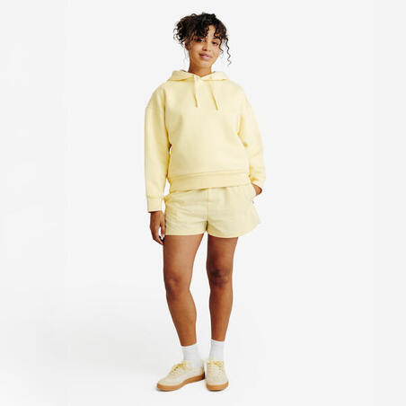 Худі вкорочене жіноче Elementals жовте