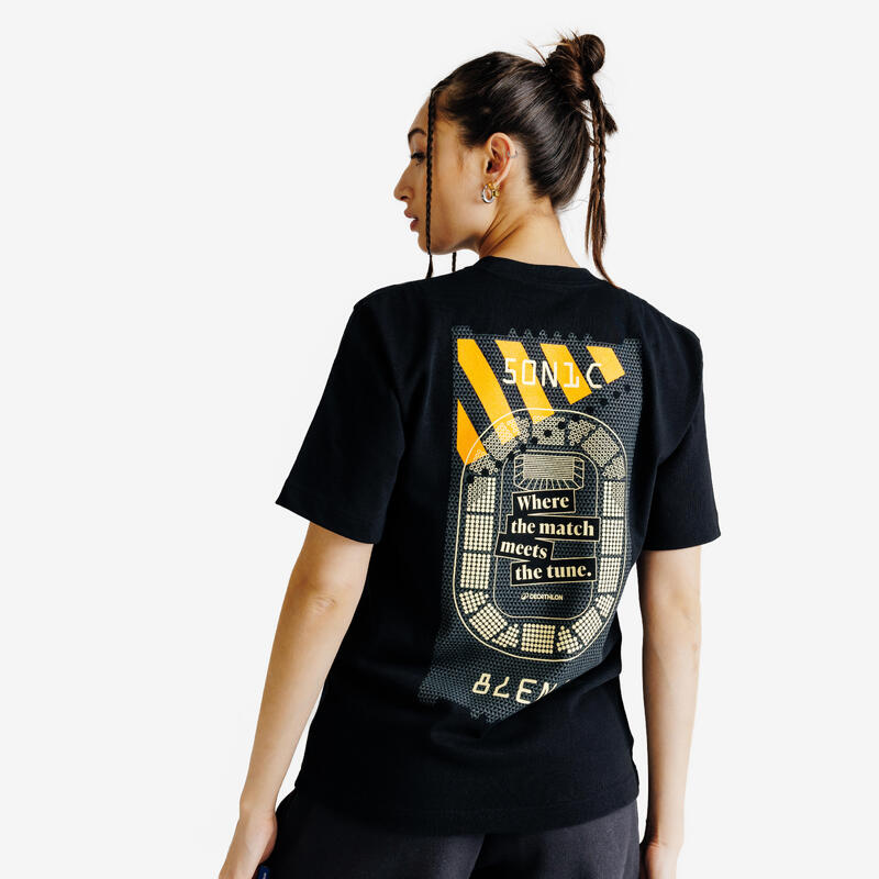 Tricou sport Elementals Negru Adulți