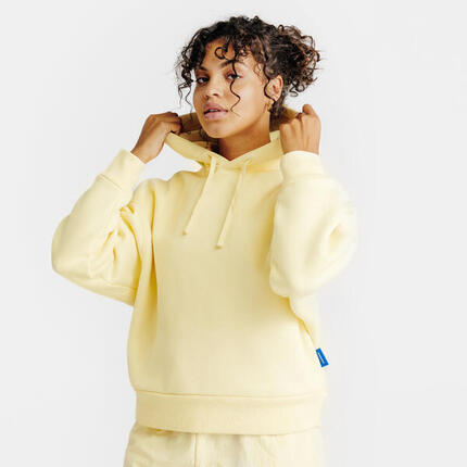 Hoodie Damen - Elementals grau meliert