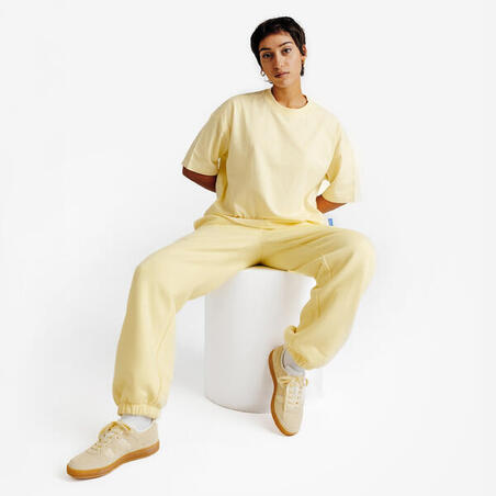 Штани жіночі Elementals оверсайз жовті