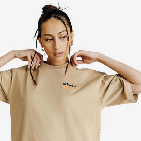 Футболка Elementals унісекс бежева