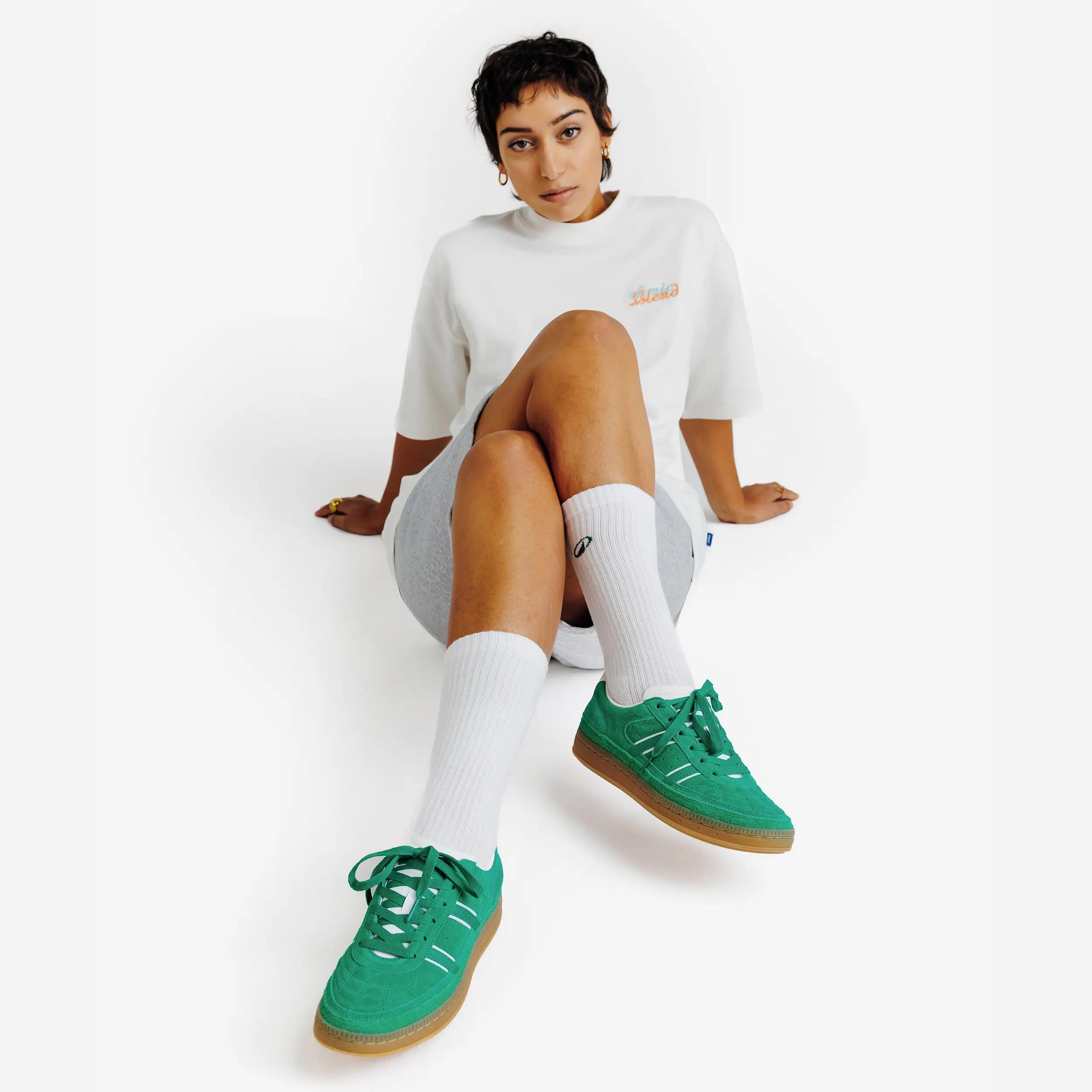 Tenis casuales sportswear Unisex Player 80 - Verde 8/9