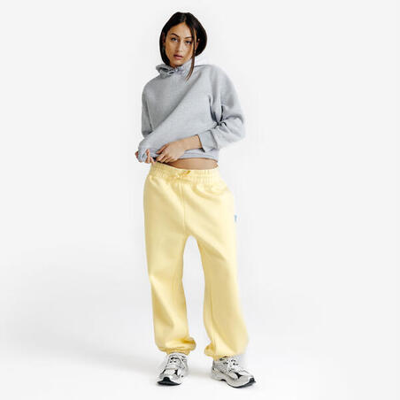 Штани жіночі Elementals оверсайз жовті