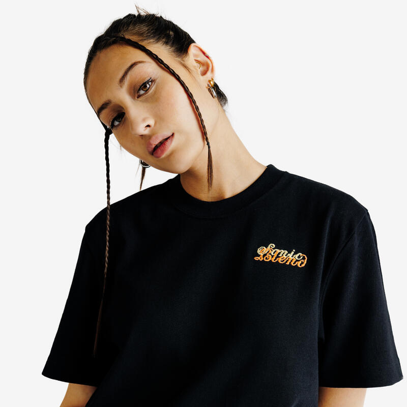 Tricou sport Elementals Negru Adulți