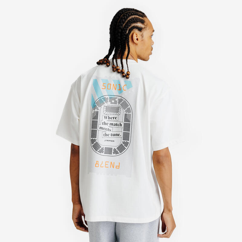 Tricou sport Elementals Alb Adulți