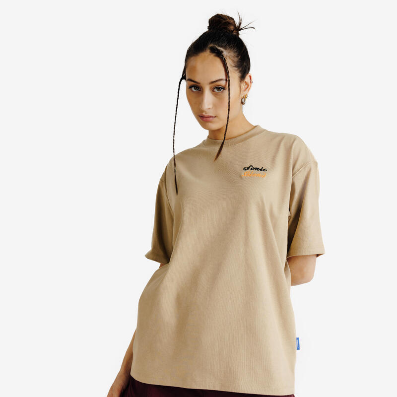 Tricou grafică Elementals Bej Adulți