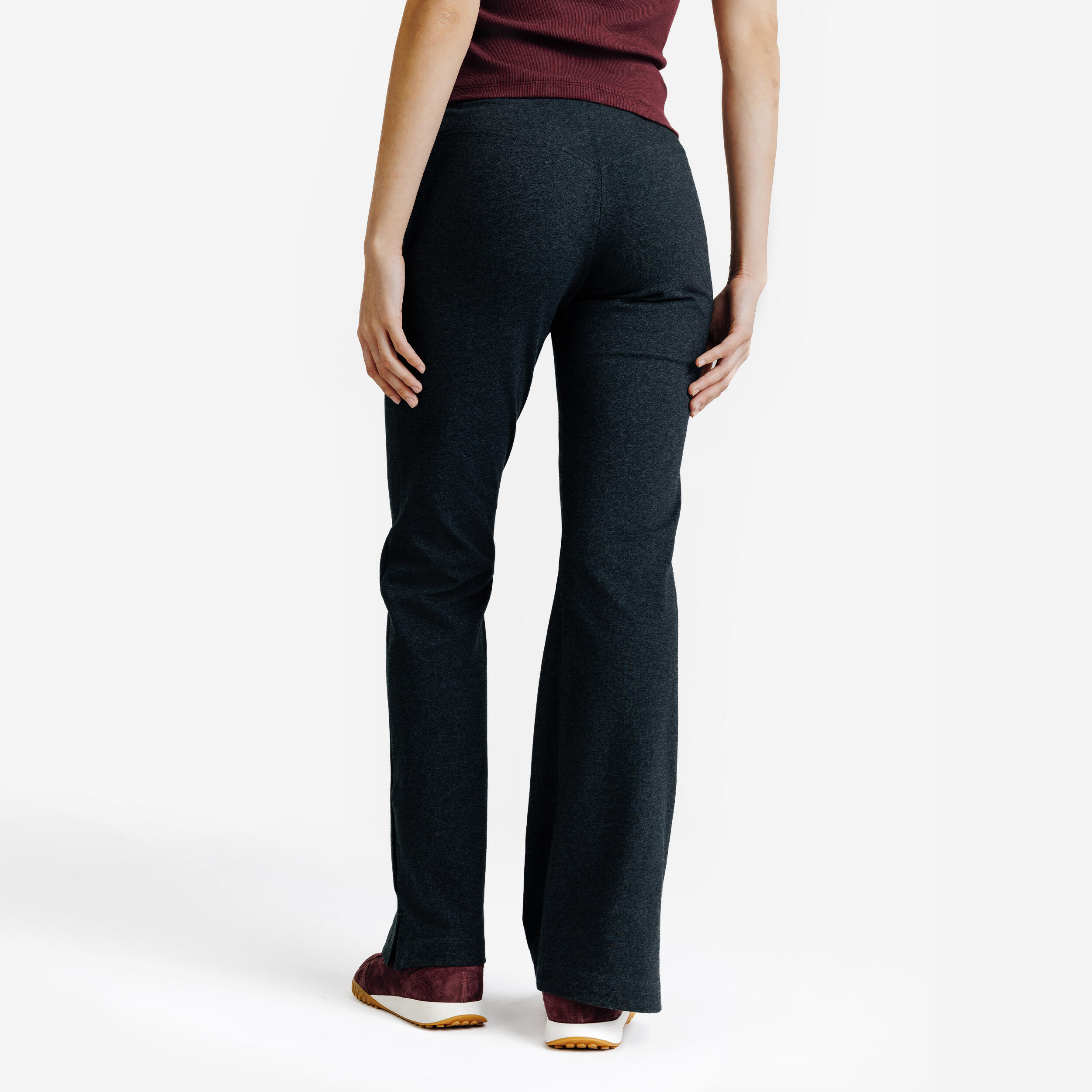 Leggings acampanados mujer, Elementals, gris 2/8