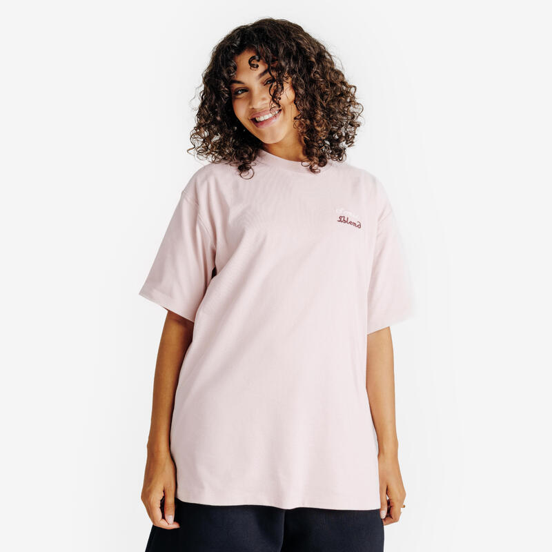 Tricou sport Elementals Roz Adulți
