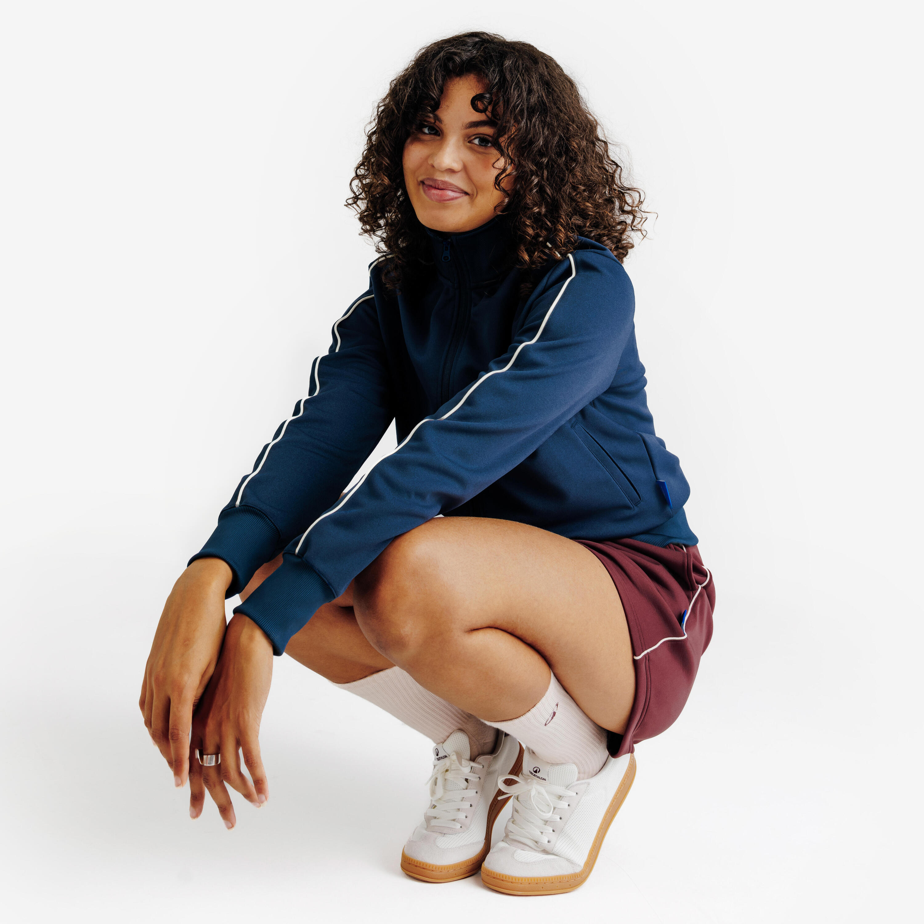 Shorts Damen, Heritage, bordeaux 6/7