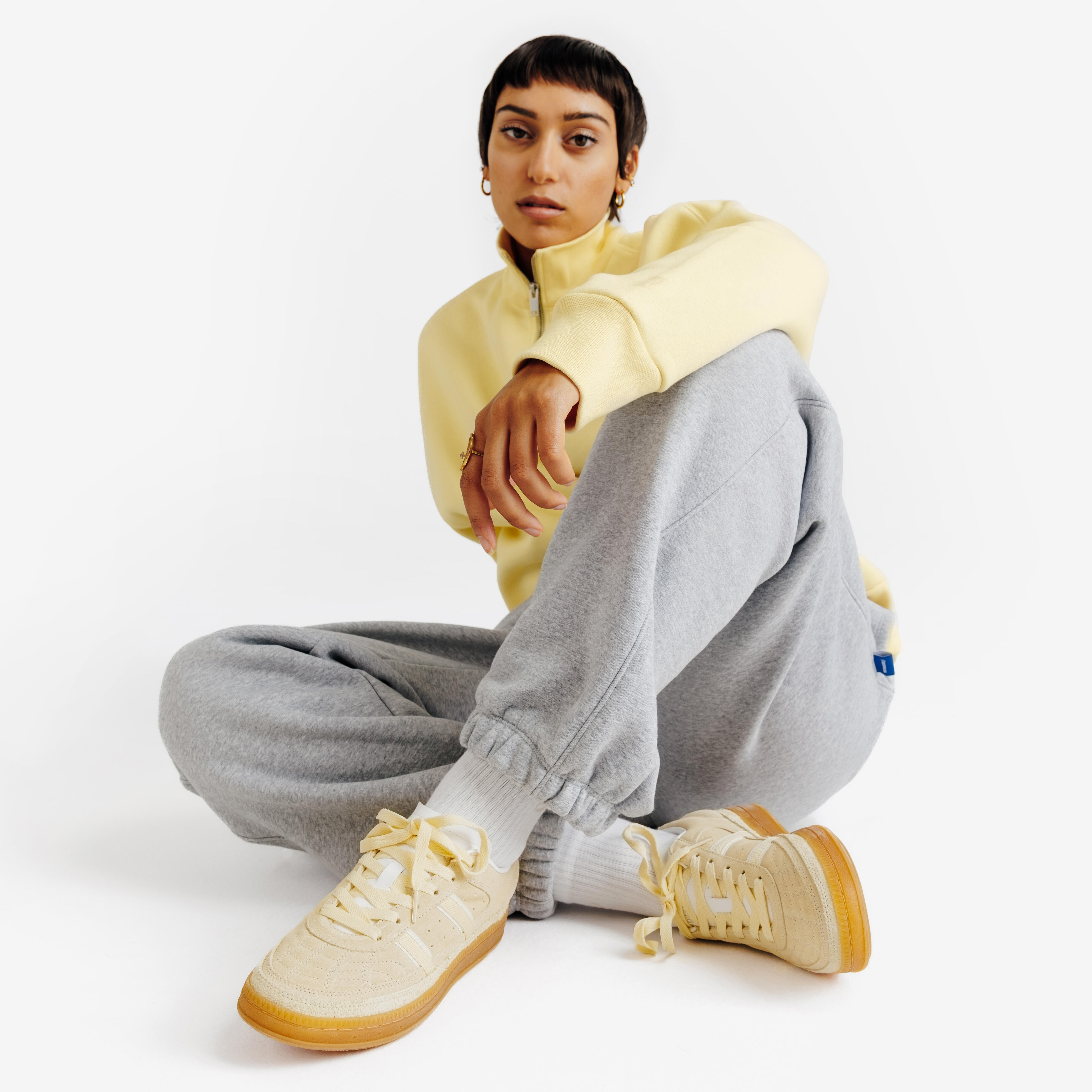 Chaussures de sport en daim femme, Player 80 - DECATHLON