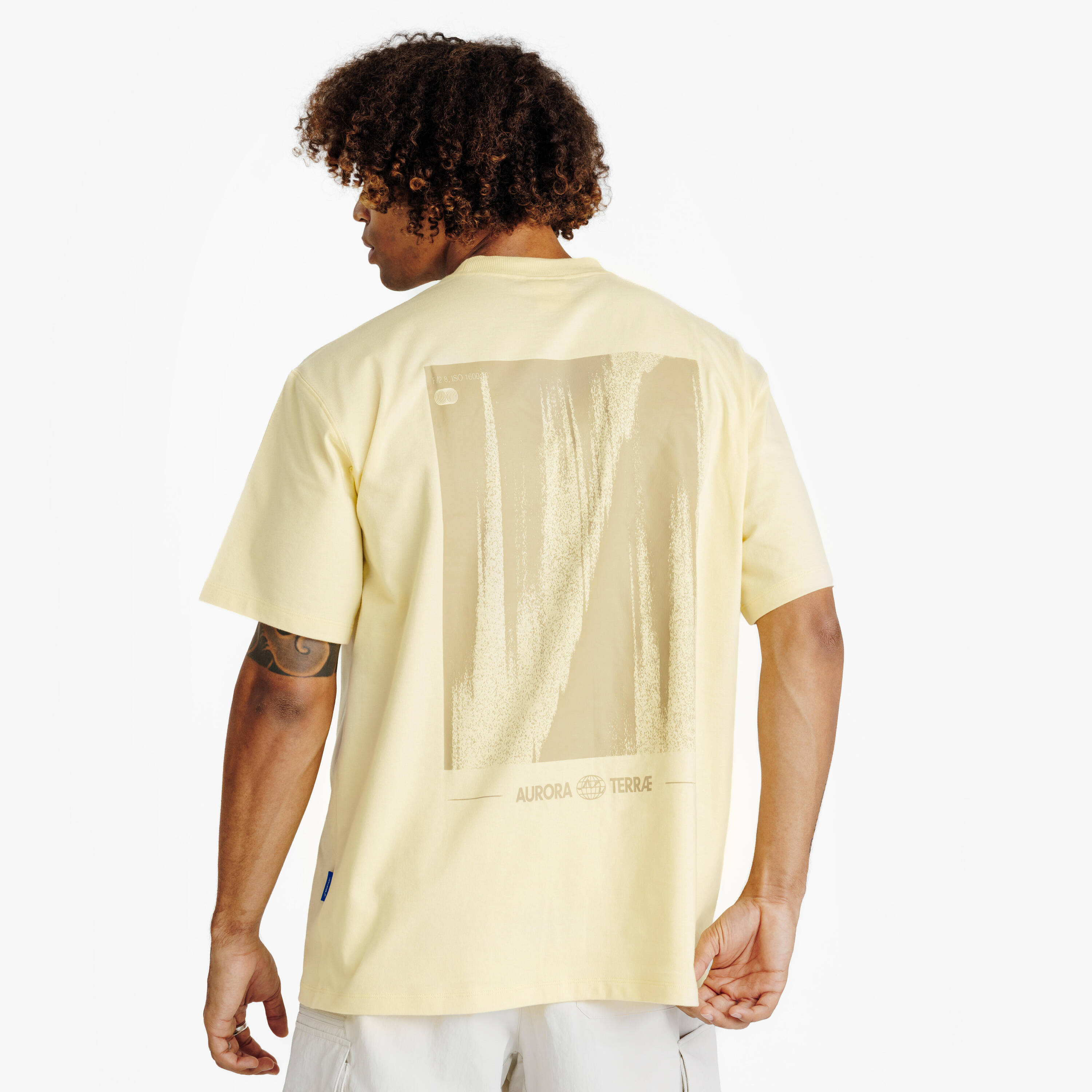 Unisex graphic T-shirt, Lifetech - Yellow -  4