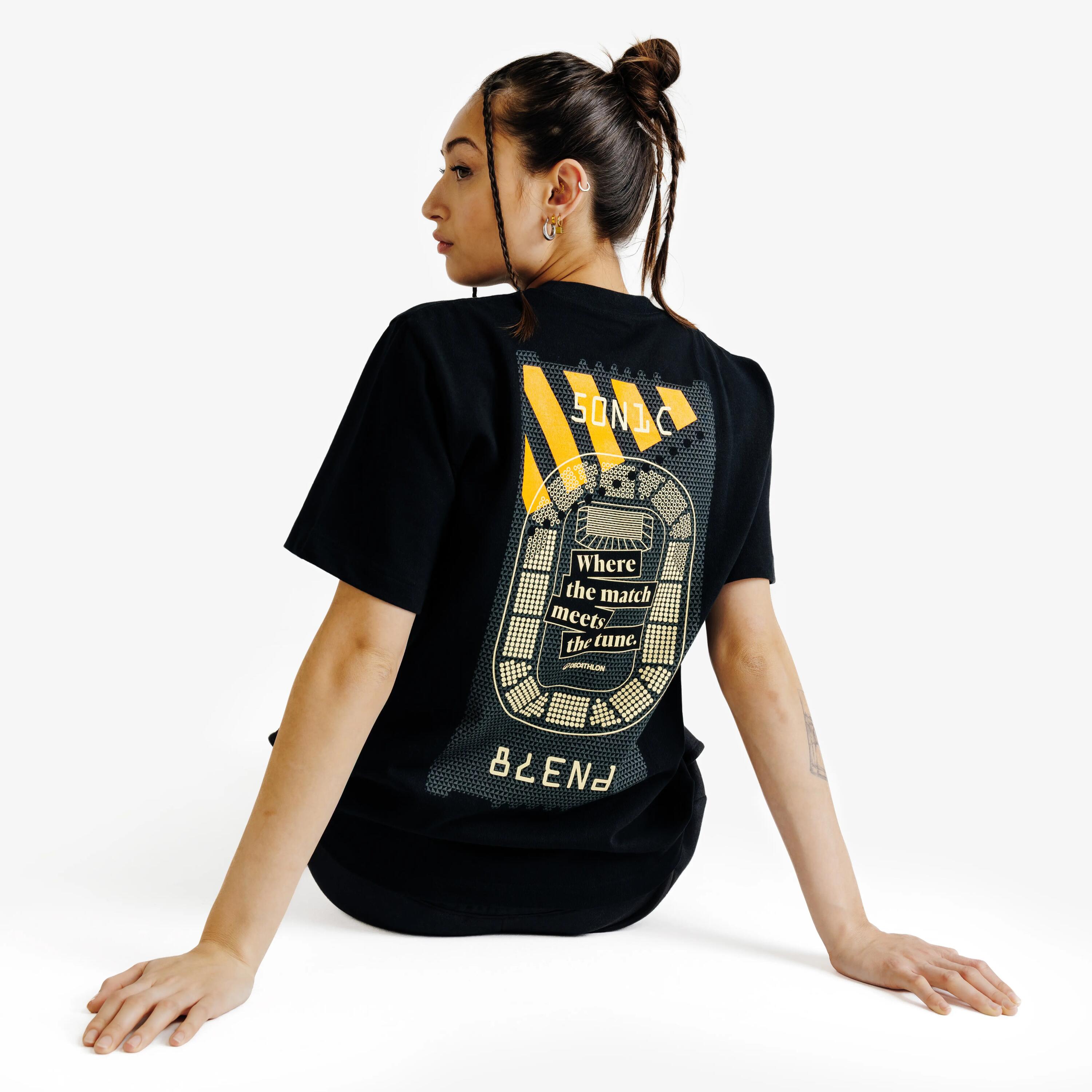 Tricou sport Elementals Negru Adulți 8/10